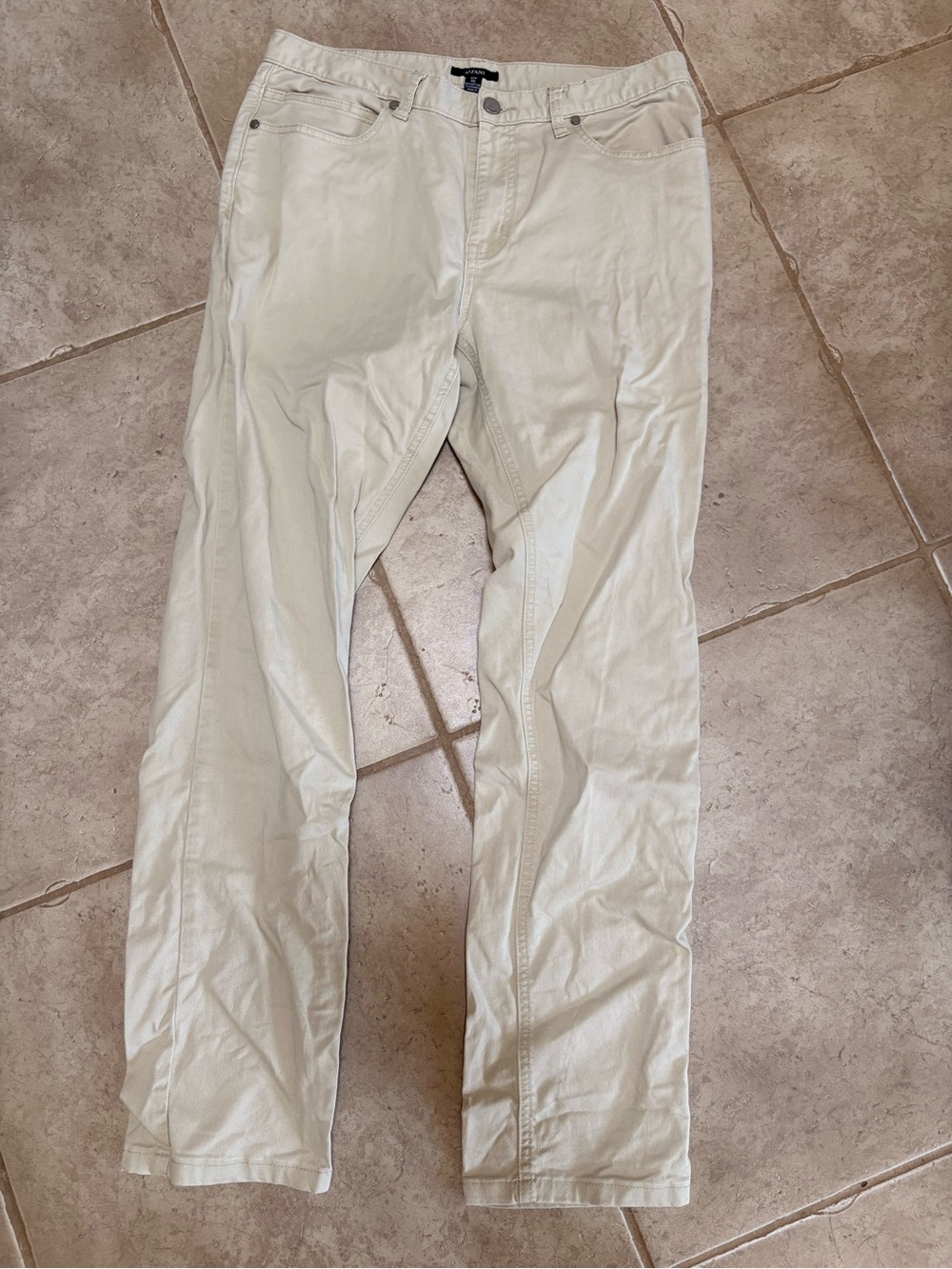 Alfani Men's Khaki Chino Pants (32x32)